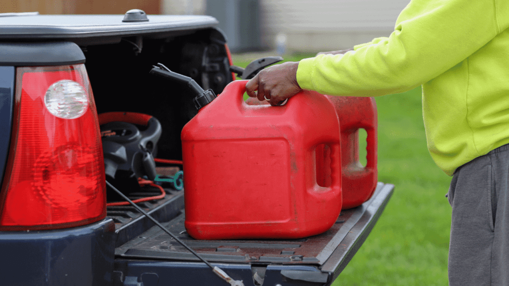 How To Clean A Plastic Gas Can