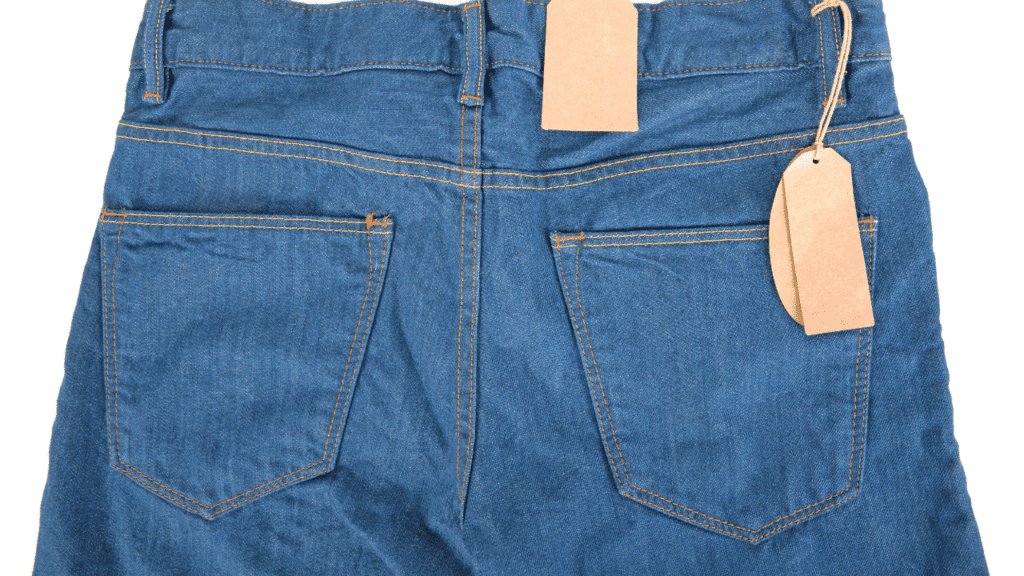 Soak new jeans before wearing them to prevent jeans bleeding and stains
